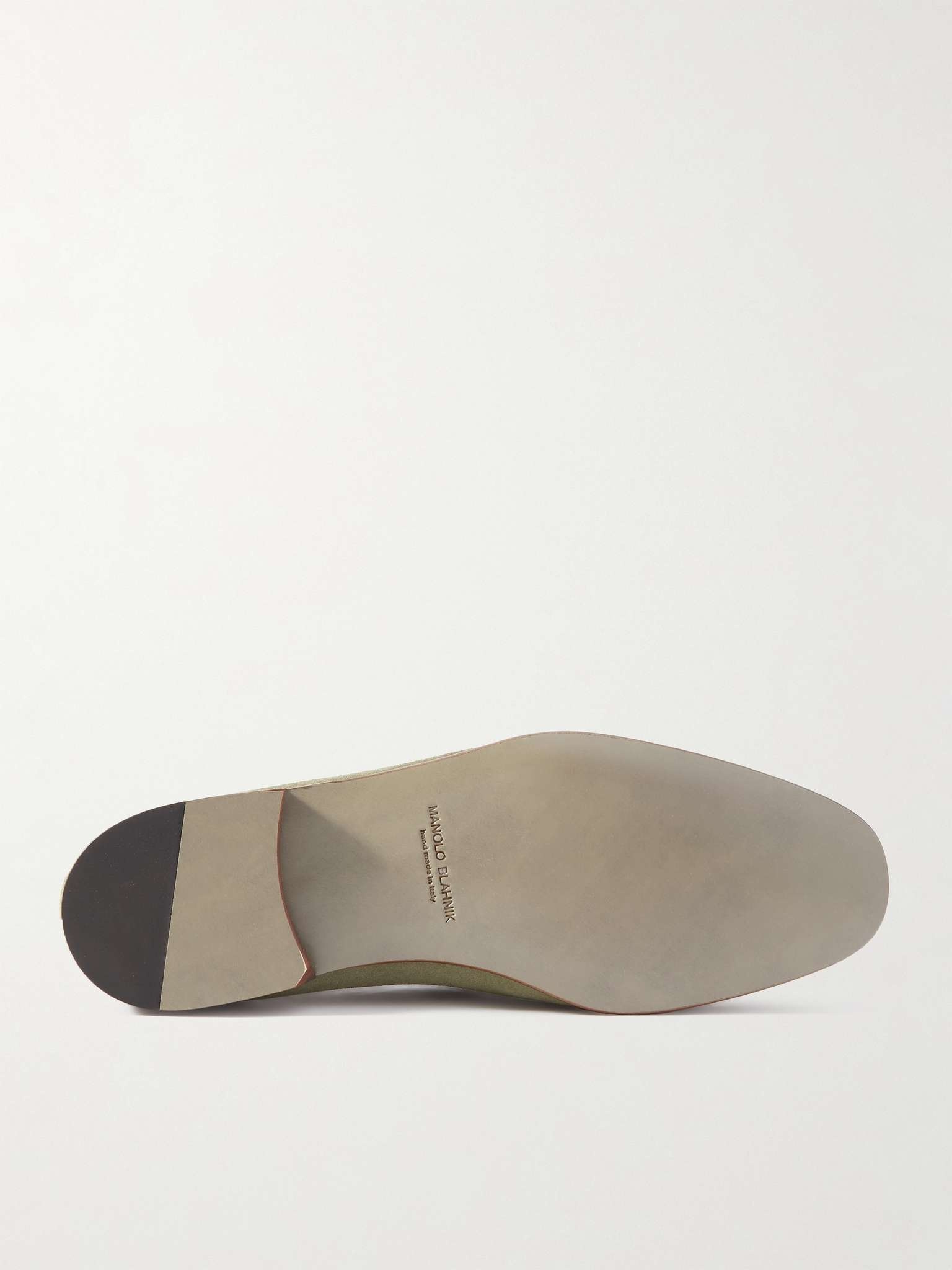 Truro Leather-Trimmed Suede Loafers - 3