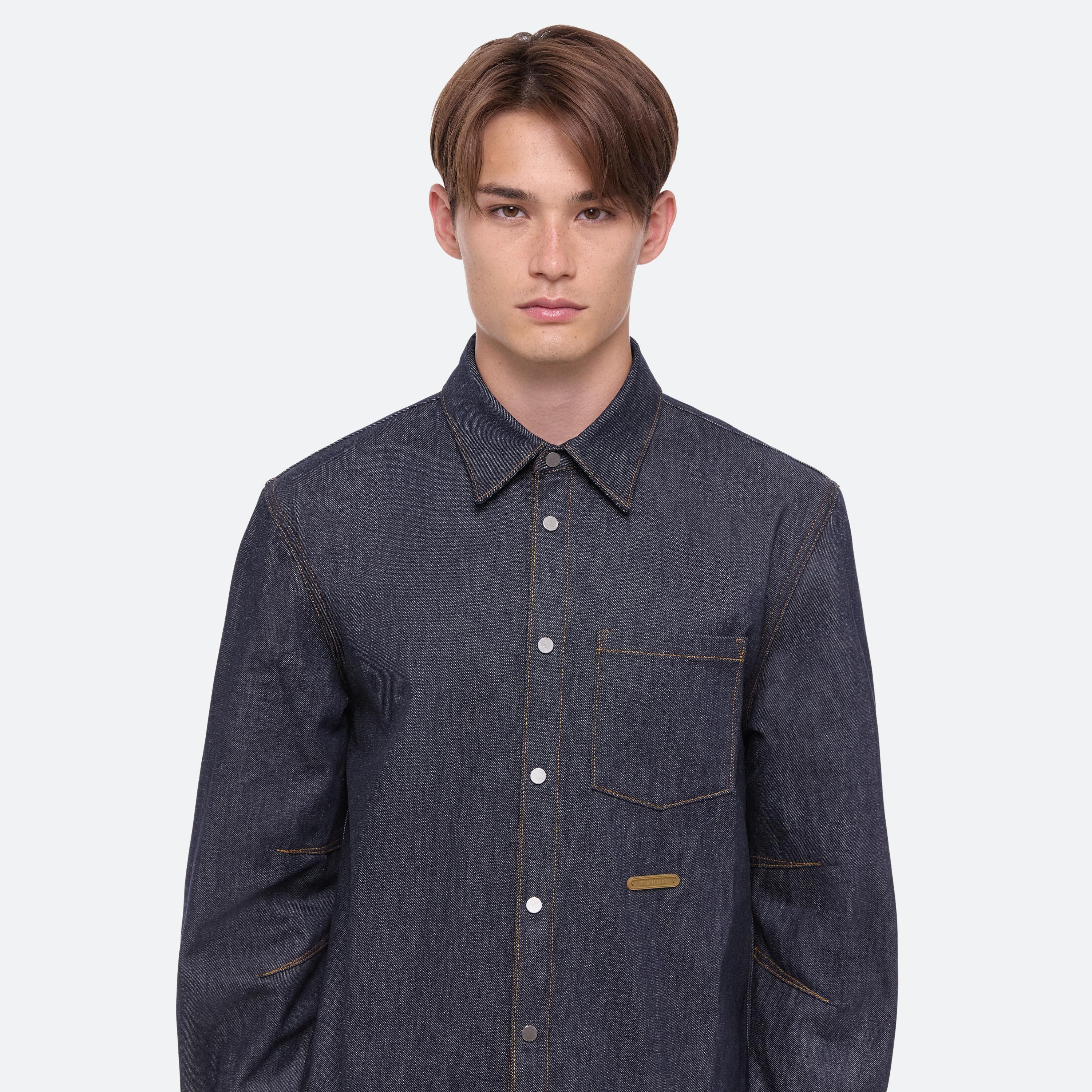 CURVED CLASSIC DENIM SHIRT - 6