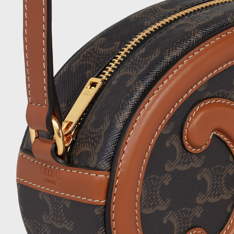 OVAL BAG CUIR TRIOMPHE in TRIOMPHE CANVAS and CALFSKIN 4