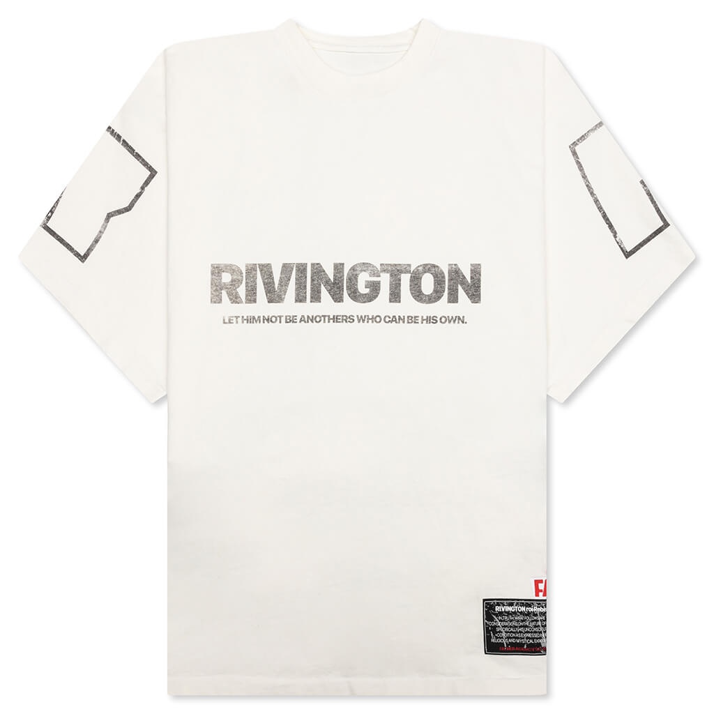 HIS OWN CVA TEE - MAX WHITE - 1