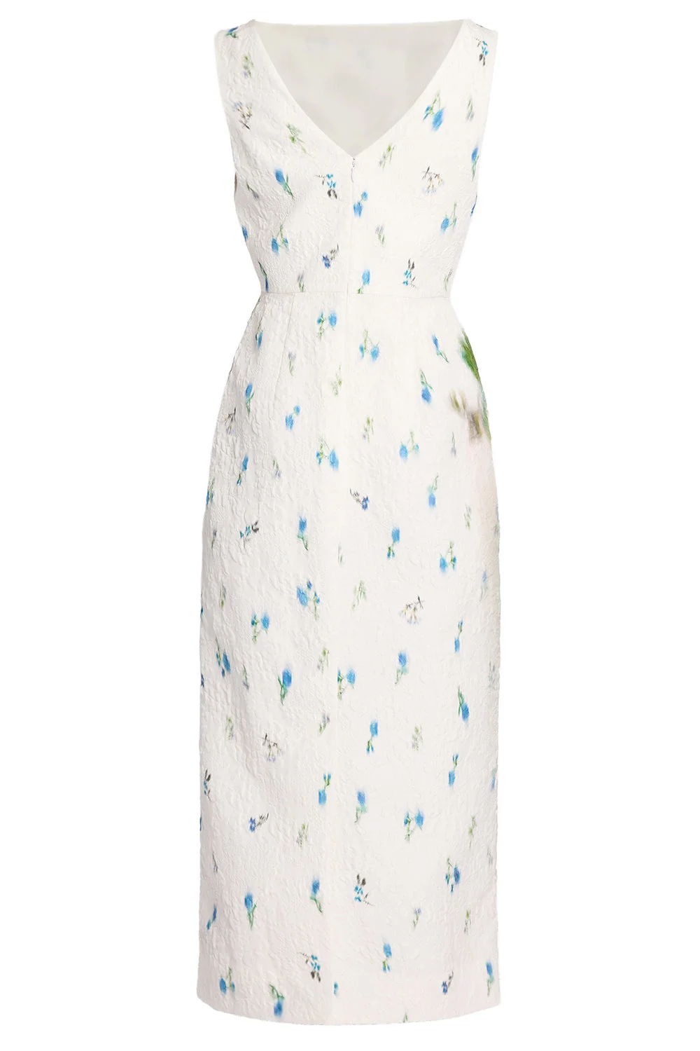 Printed Sleeveless Maxi Dress - 1