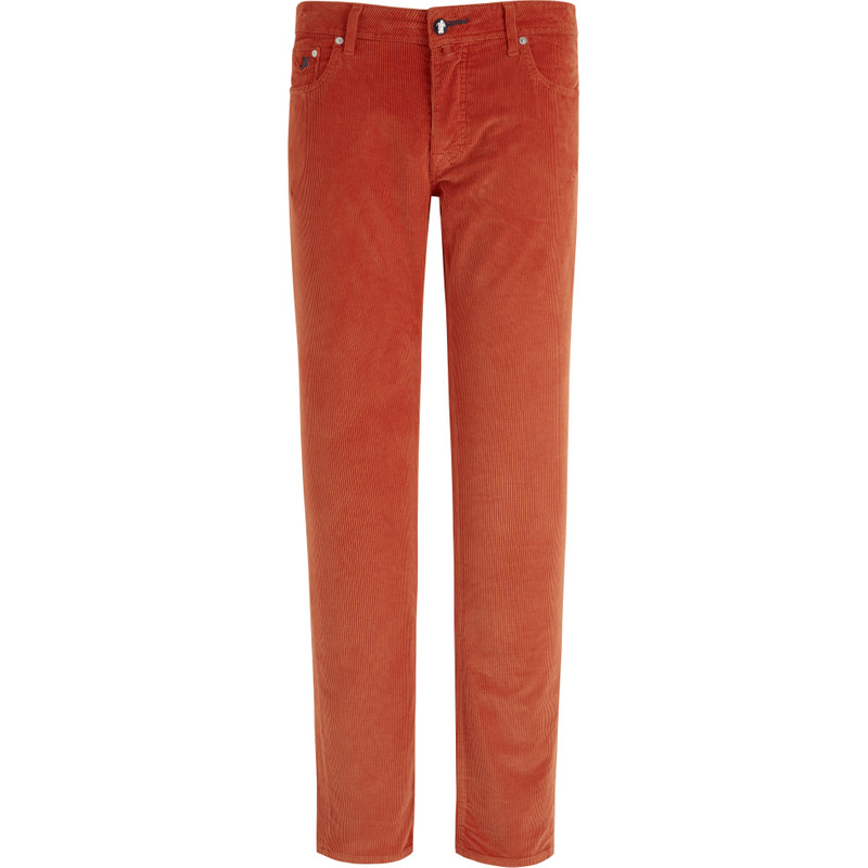 Men 5-pocket Velvet Pants Regular fit 1