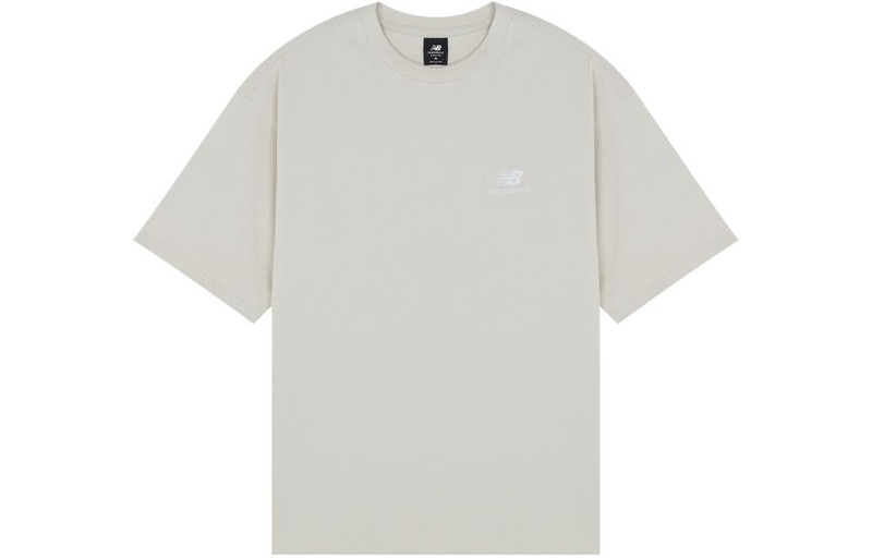 New Balance Graphic Print Tee 'Grey Blue' AMT22387-CFO - 1