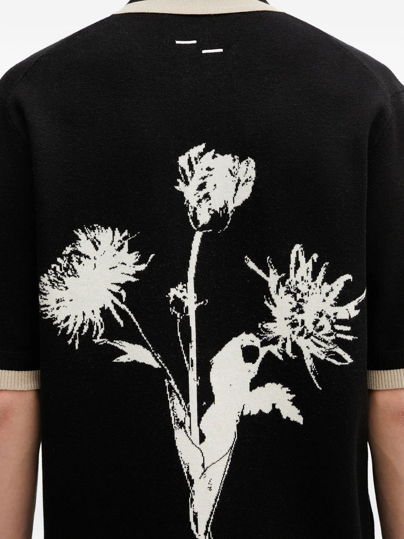 floral-print knitted shirt 5