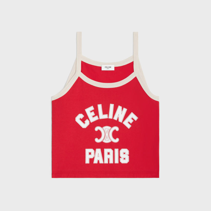 celine paris tank top in cotton jersey 1