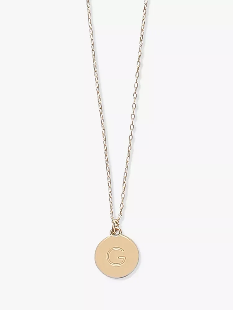 Initial G Mini Pendant - 1