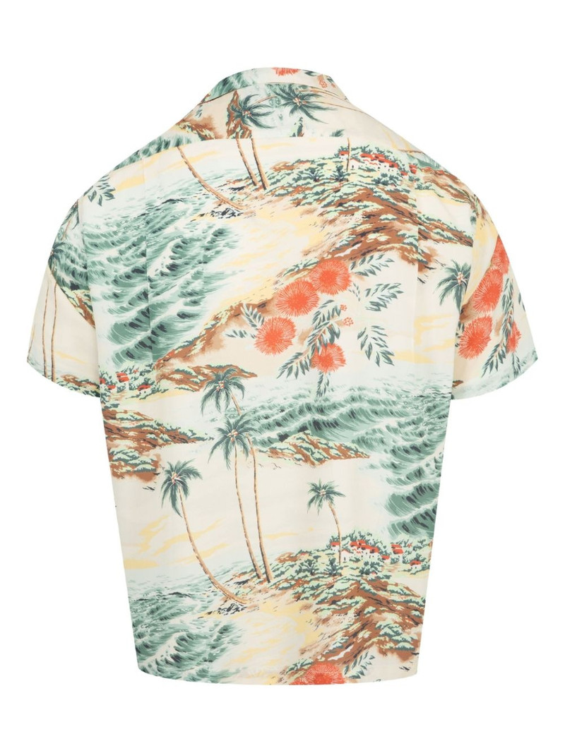orSlow tropical-print short-sleeve shirt outlook