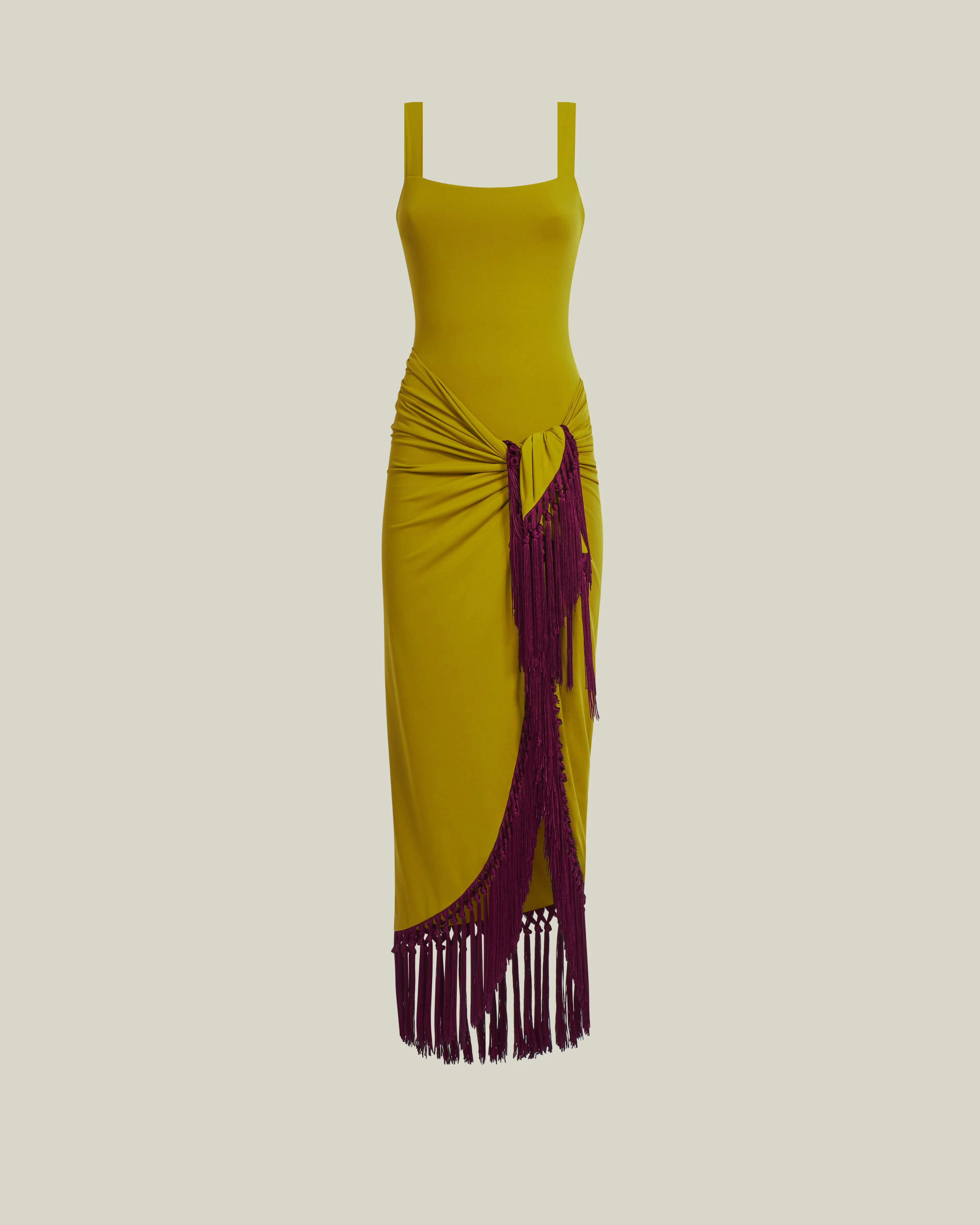 Lido Swimsuit in Chartreuse - 1