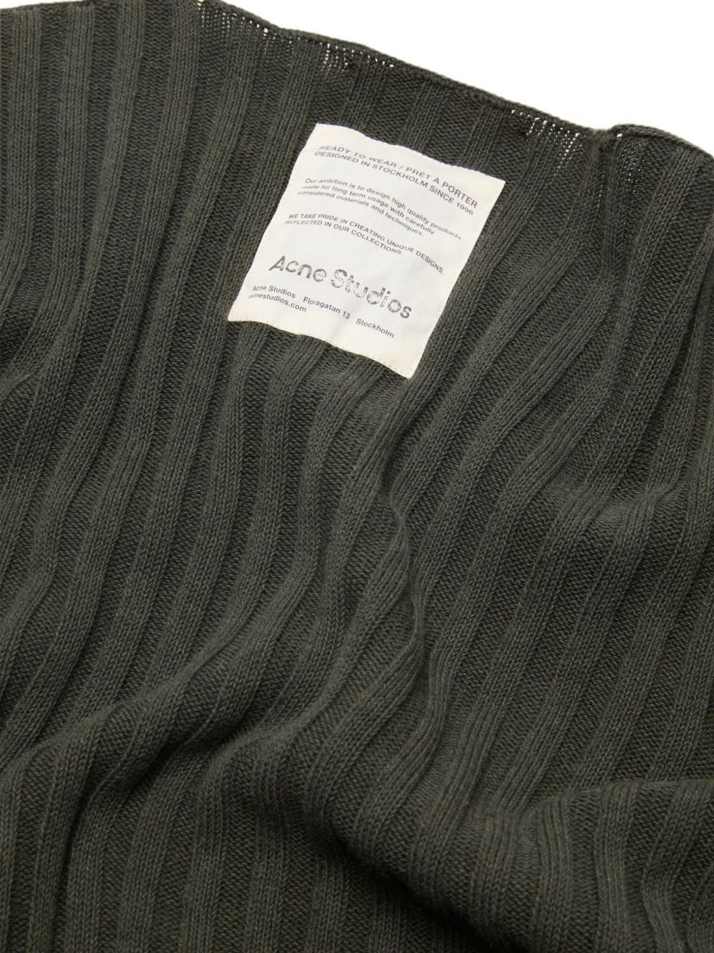 ribbed cotton sweater - 5