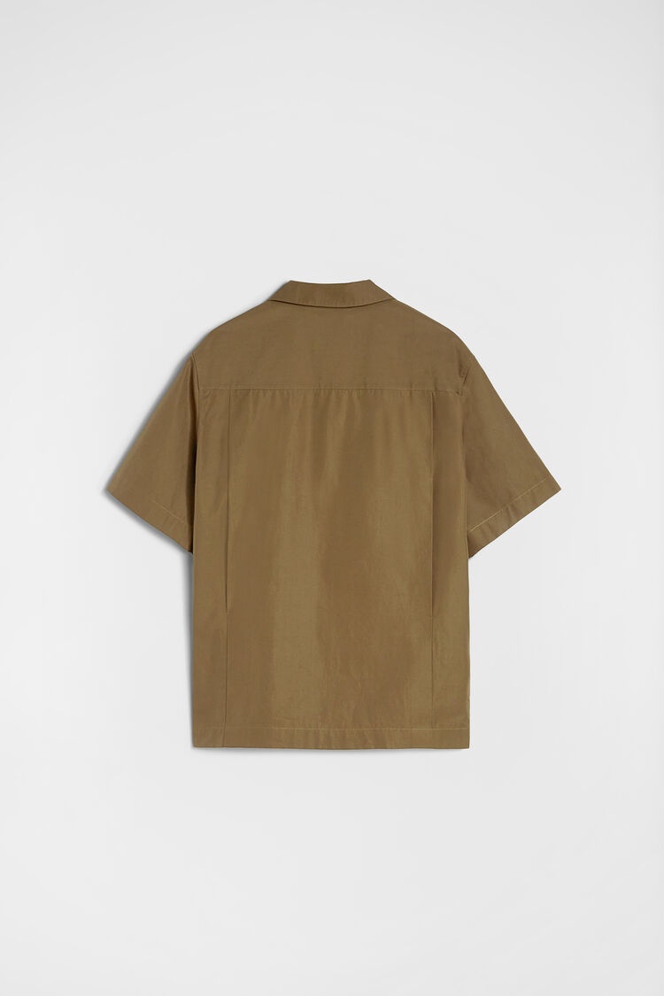 Cotton Taffeta Polo Shirt - 6