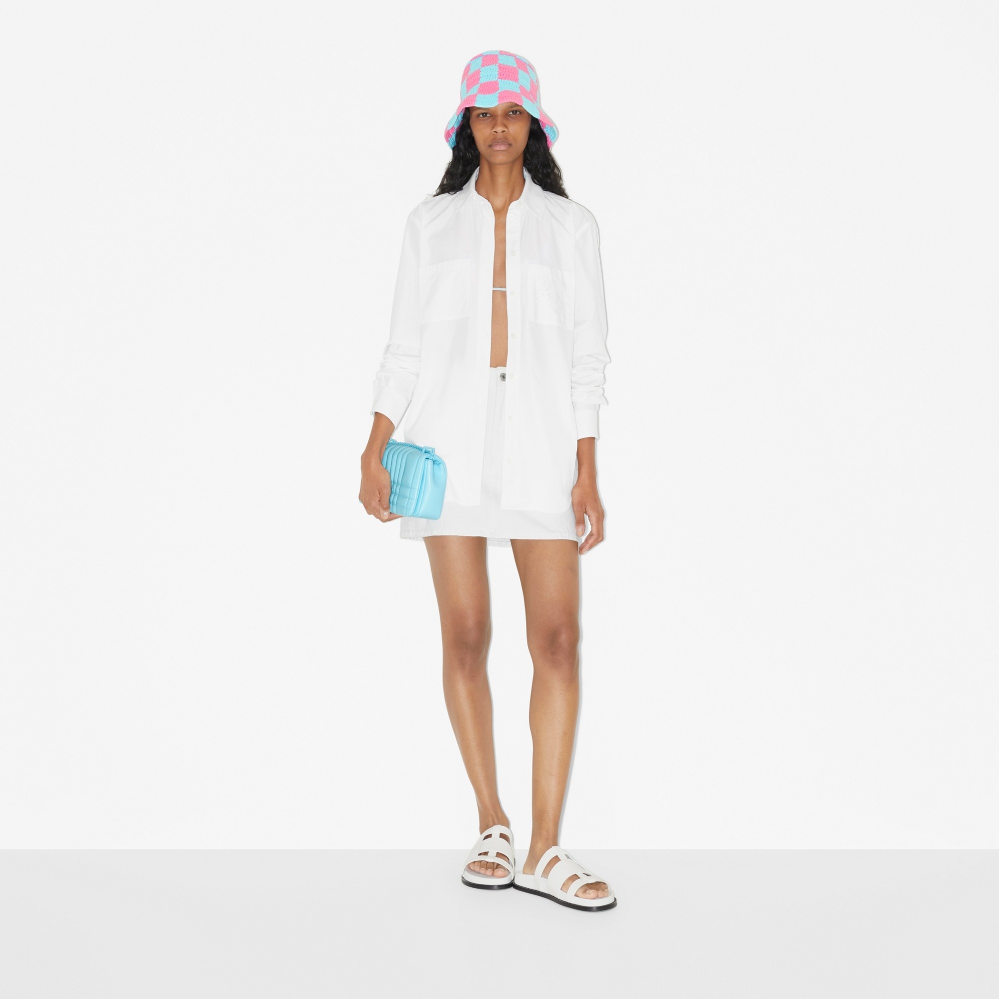 Broderie Anglaise EKD Cotton Oversized Shirt - 2