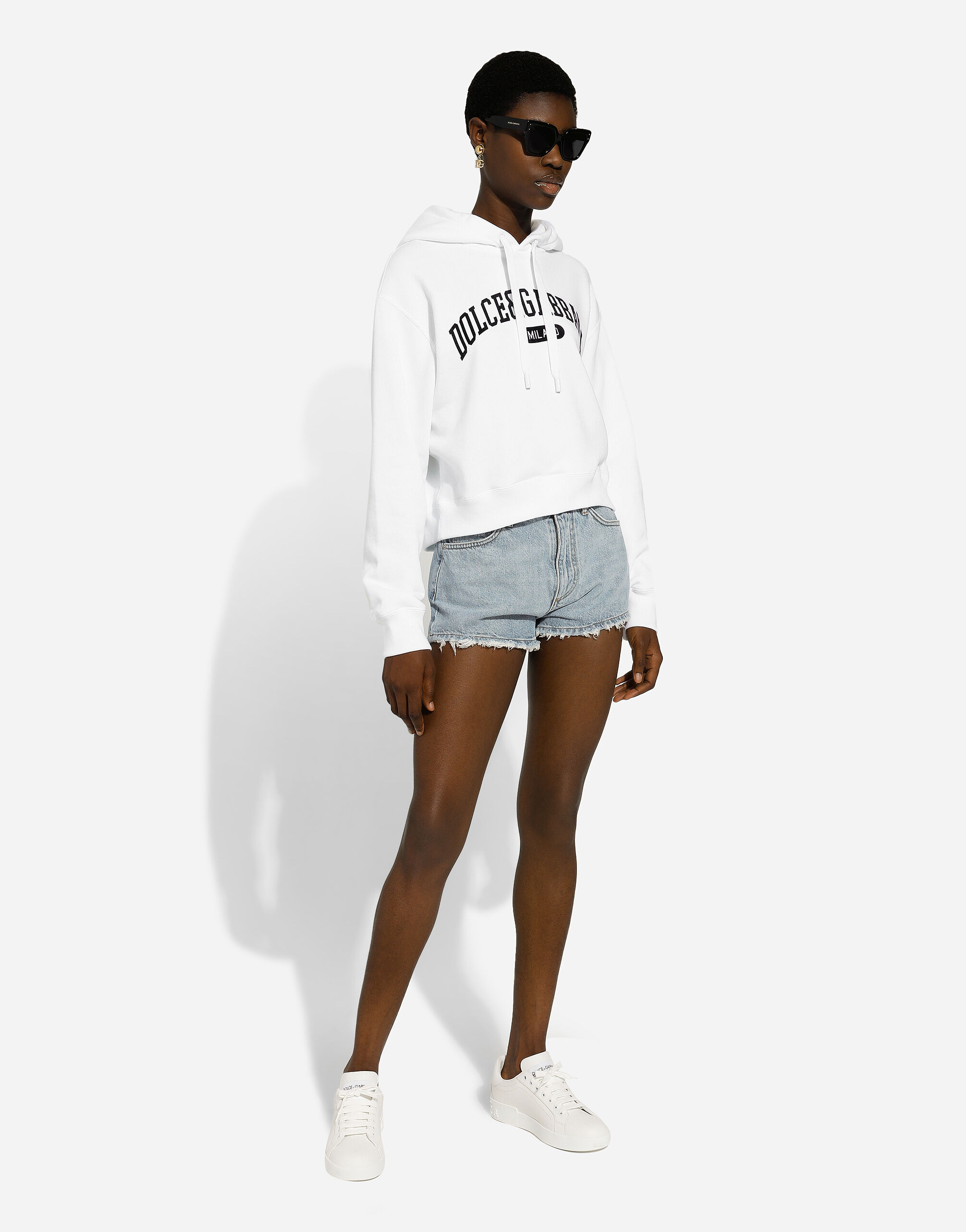 Cotton jersey hoodie - 7