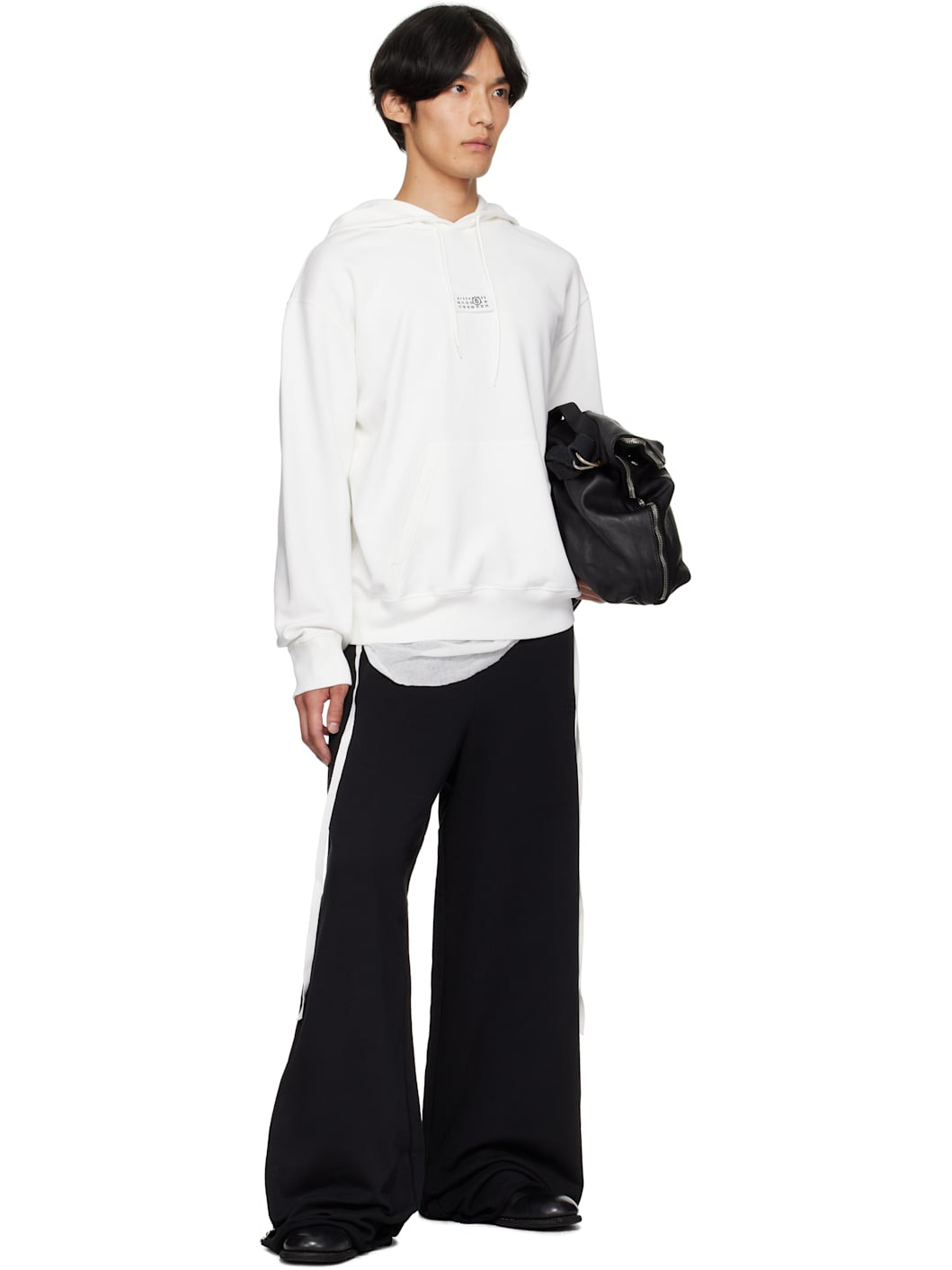 Off-White Logo Patch Hoodie - 4