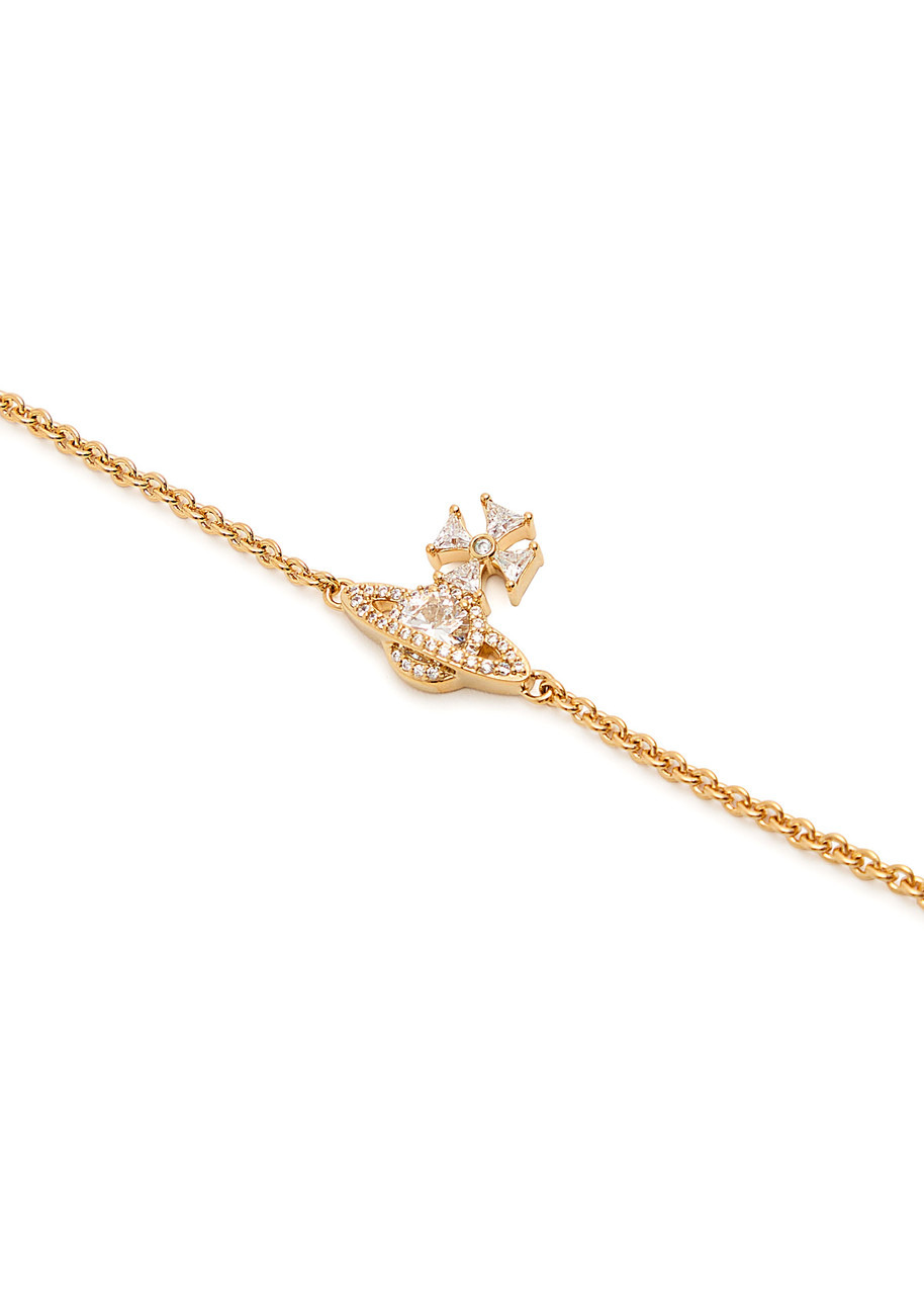 Vivienne Westwood Mila orb Pavé Bracelet - 3