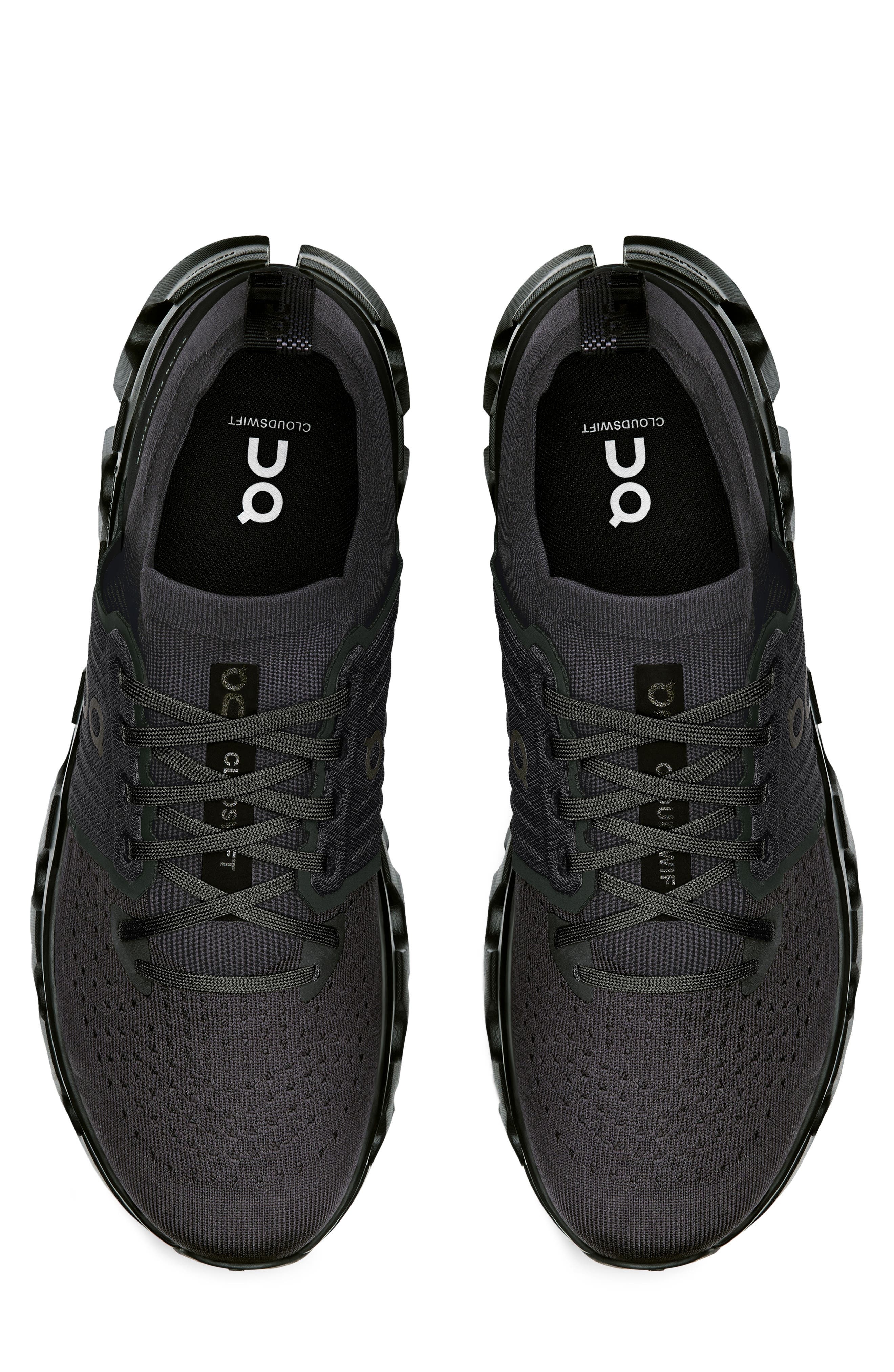 On Cloudswift 4 Running Shoe in Black/Eclipse at Nordstrom - 3
