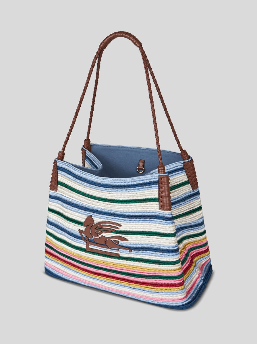 MEDIUM LIBRA TOTE BAG IN FABRIC - 4