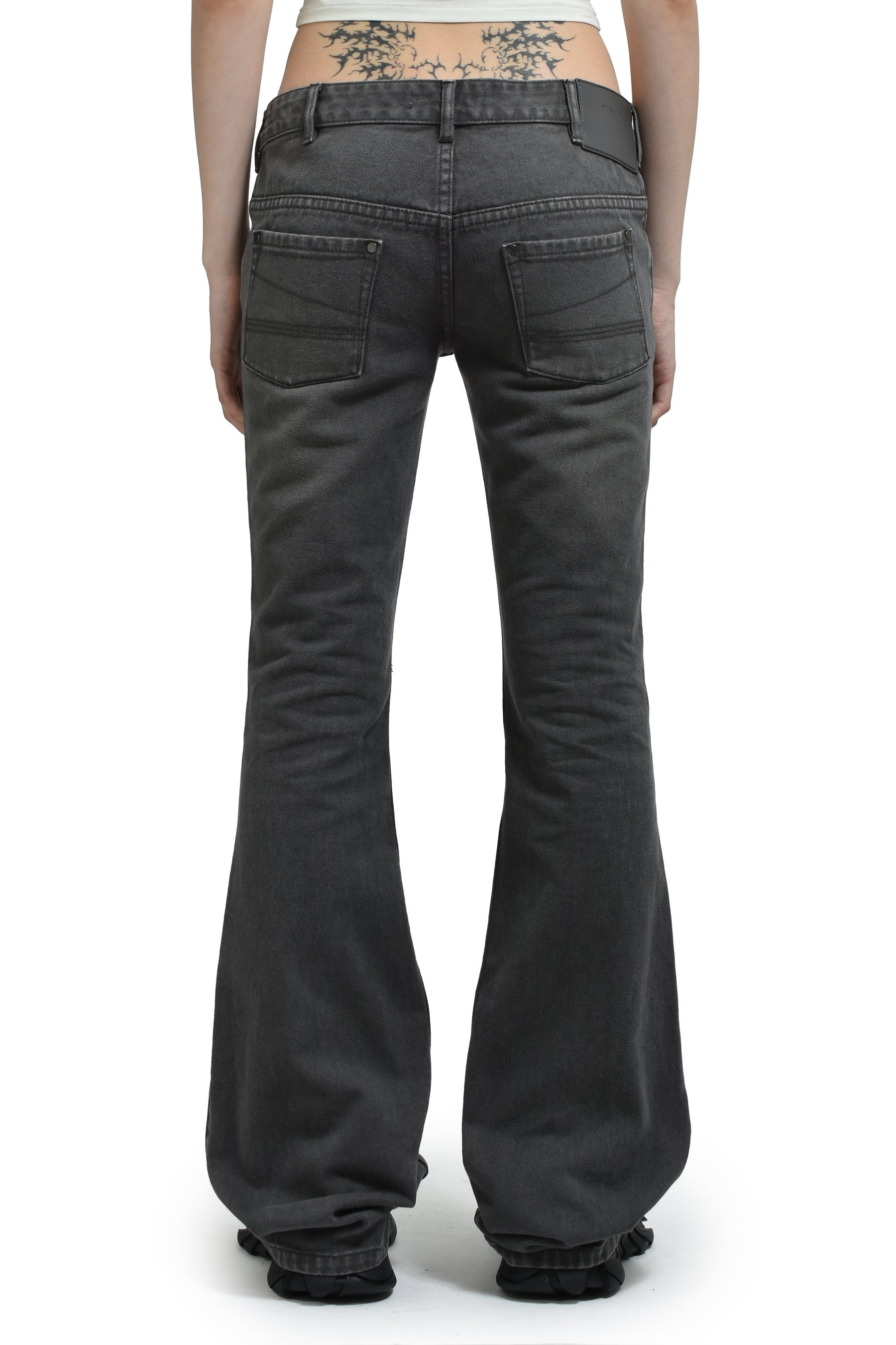 SLIM-FLARED JEANS STONE LIGHT / STONELIGHT - 2