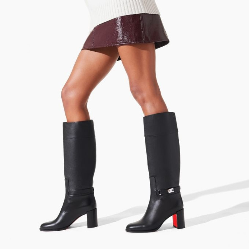 Christian Louboutin Lock Botta BLACK/BLACK LUCIDO outlook