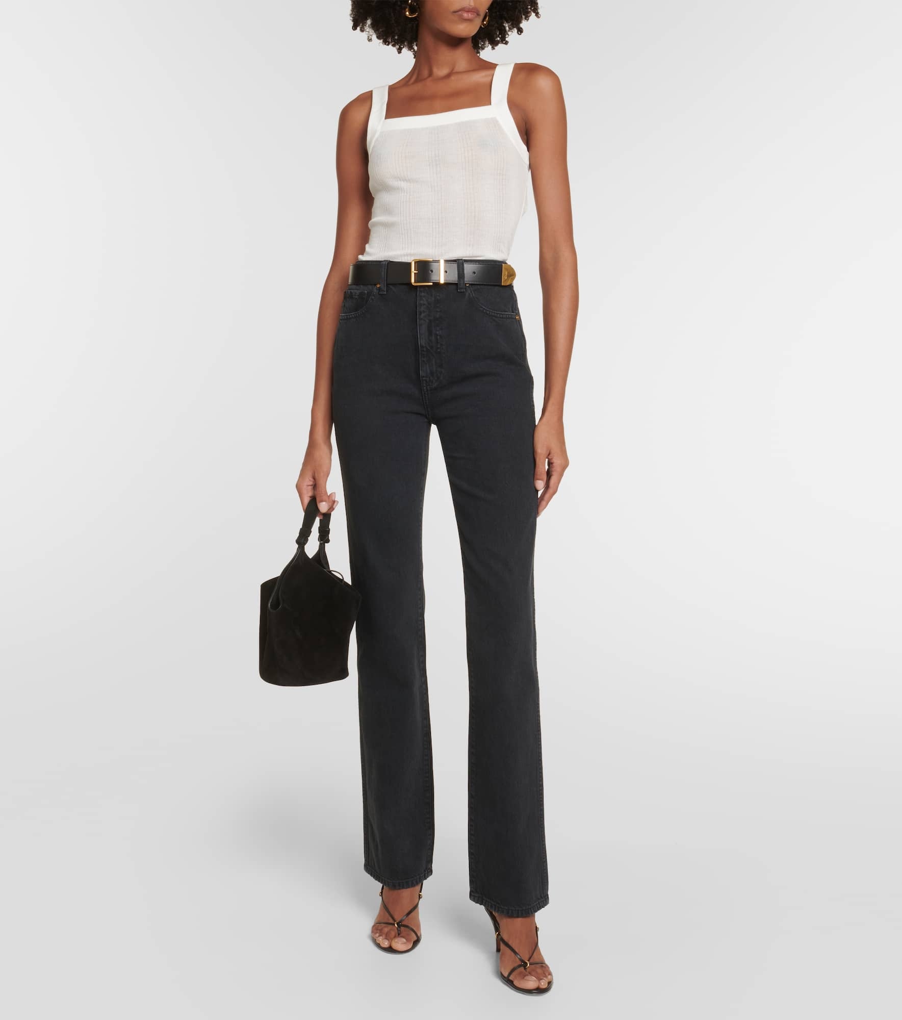 Danielle high-rise straight jeans - 2