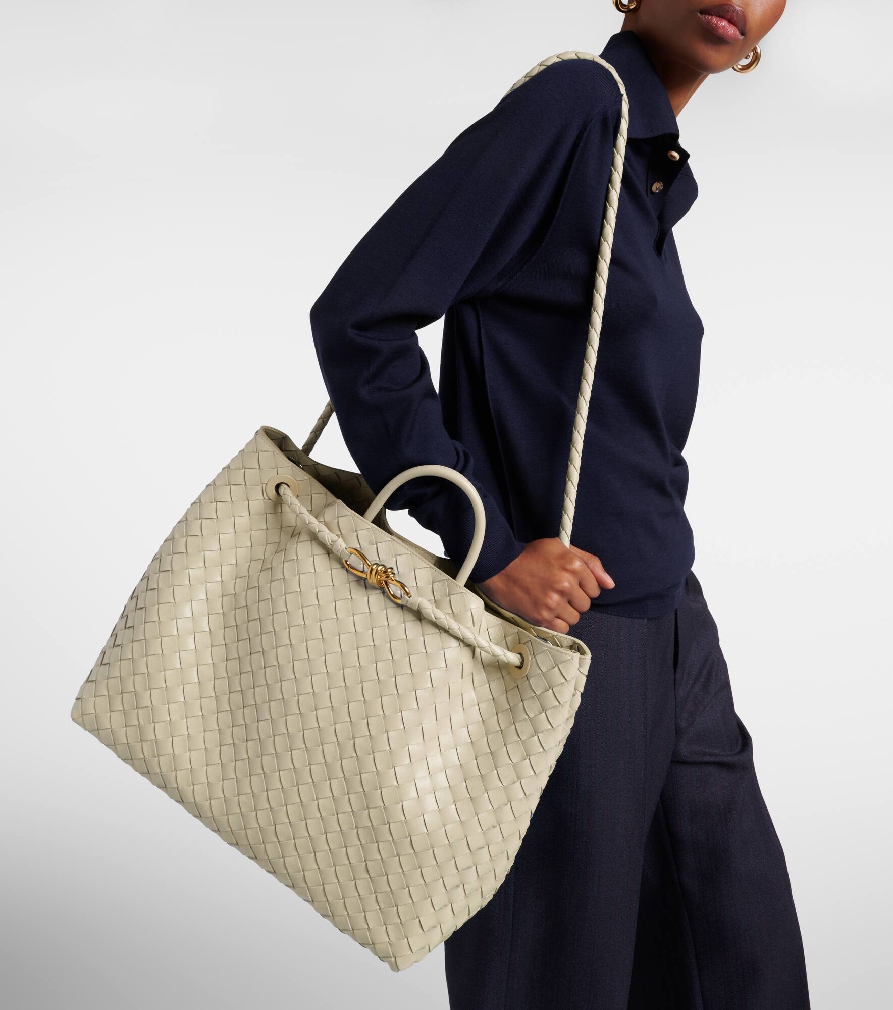 Andiamo Large leather tote bag - 2