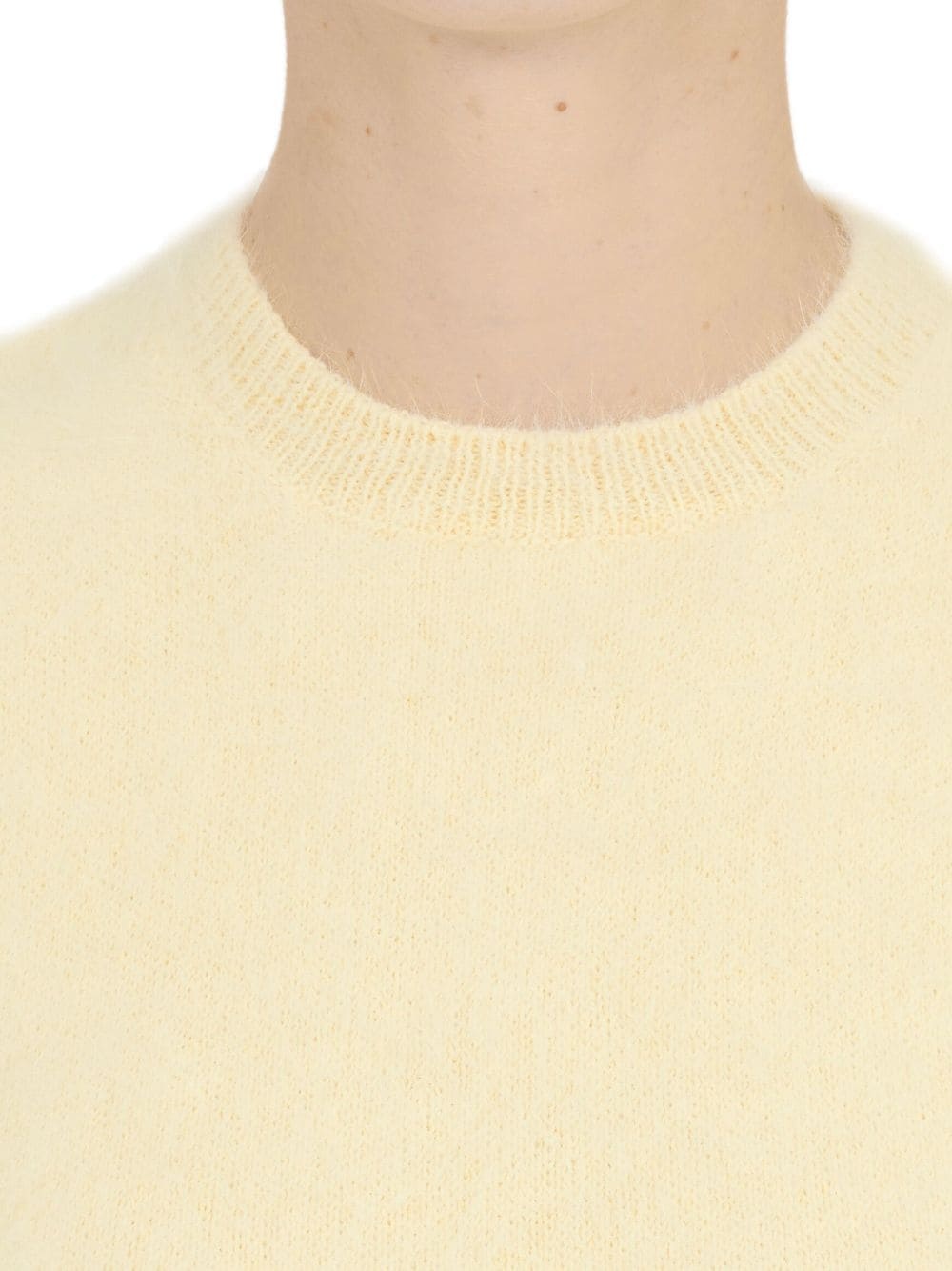 brushed short-sleeved knitted top - 8