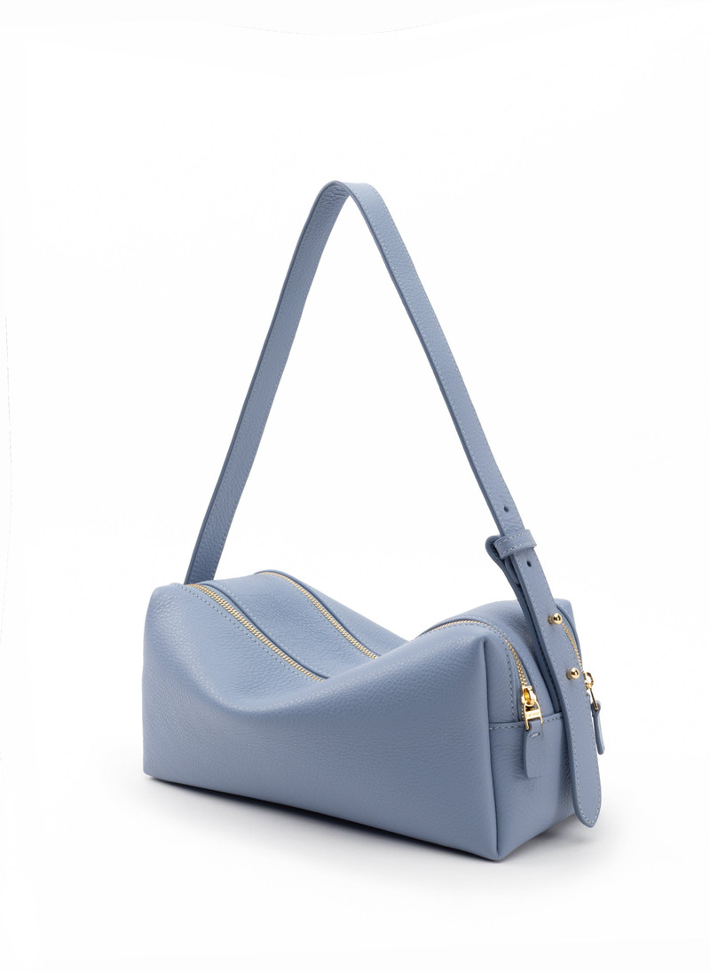 Elleme Trousse Pebbled Leather Cloud Blue outlook