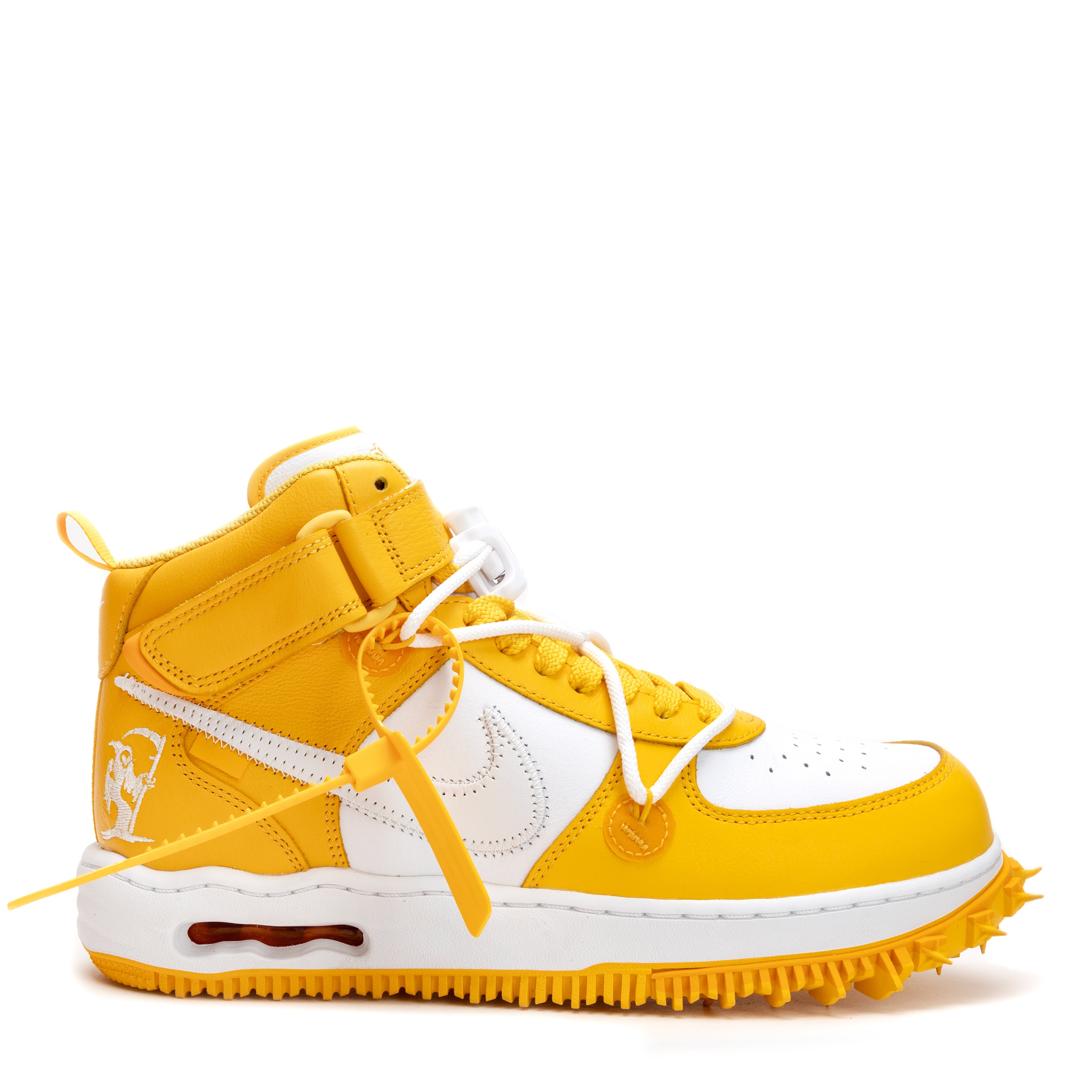 Off-White × Nike Air Force 1 Mid SP LTHR Off White X Air Force 1 Mid SP Leather 'Sheed' - Nike