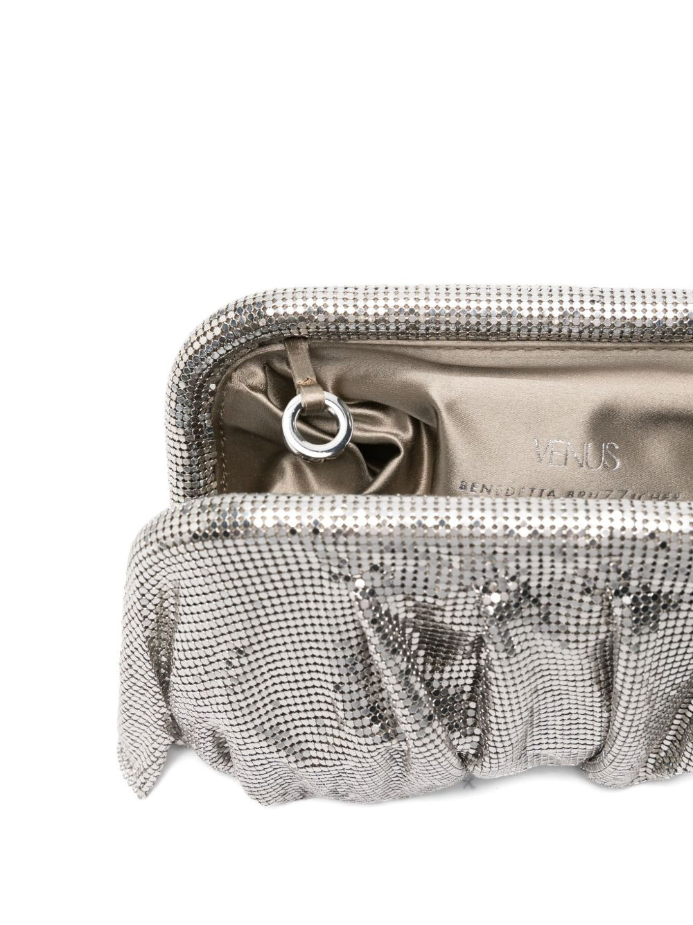 La Grande Venus chainmail draped clutch - 5