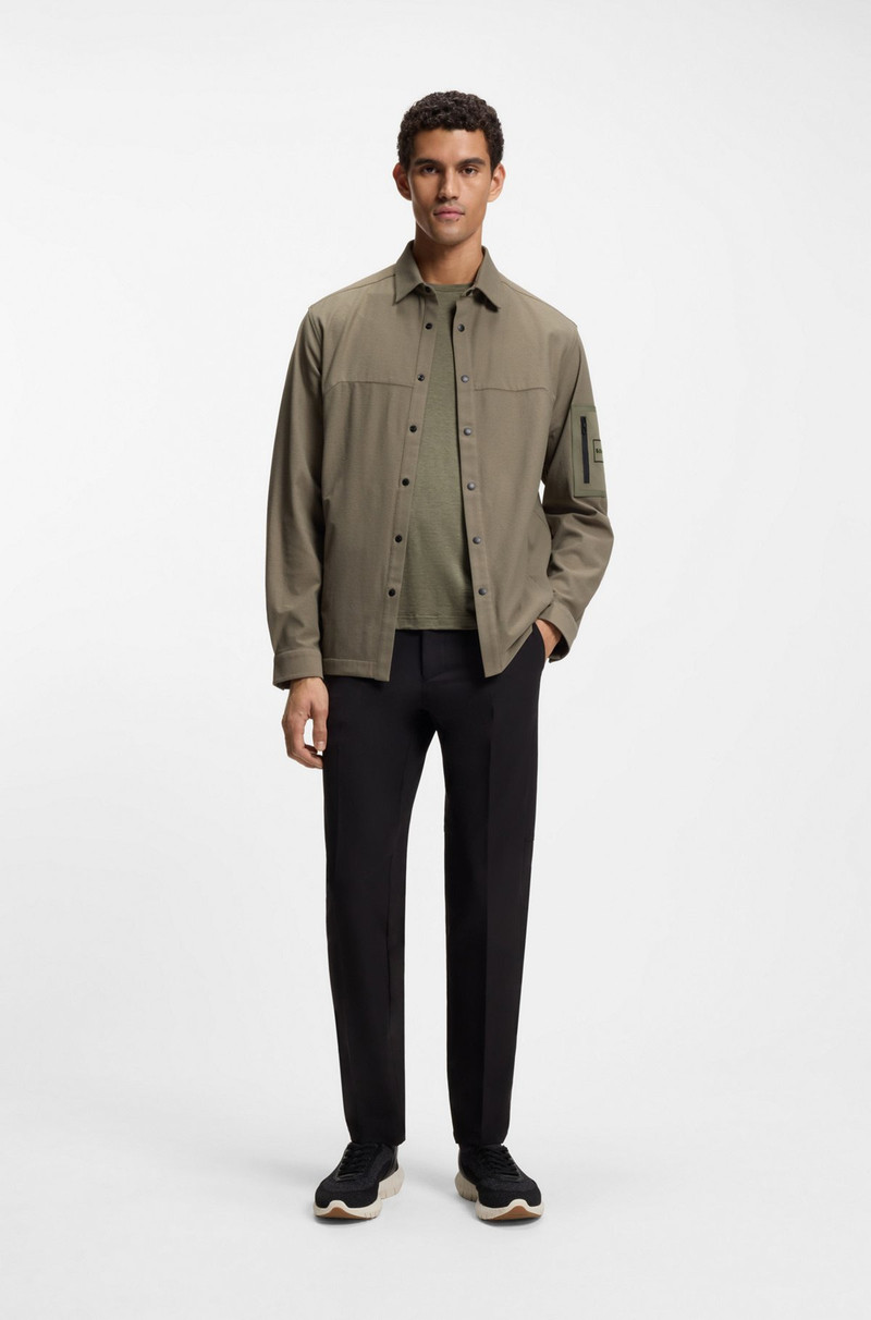 BOSS LOGO-DETAIL T-SHIRT IN A SLIM FIT outlook