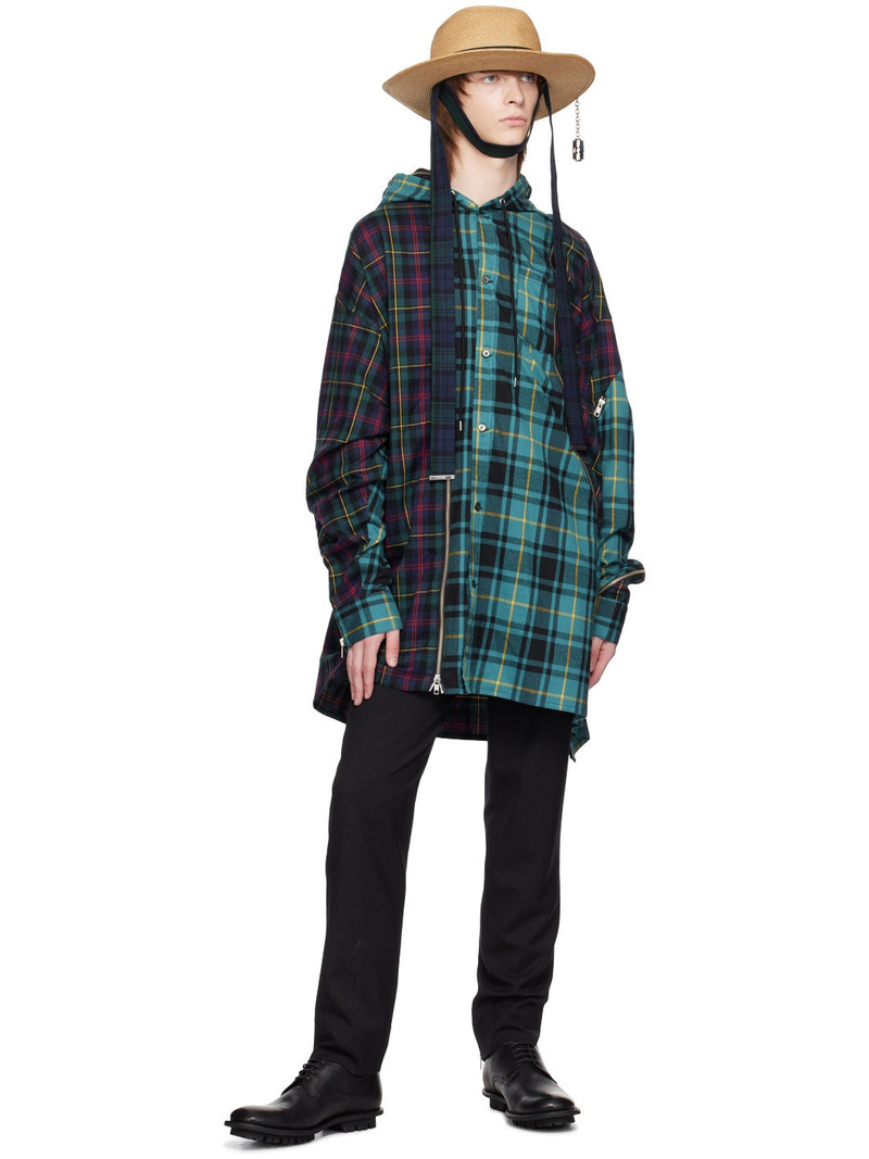 KIDILL Blue Check Shirt outlook