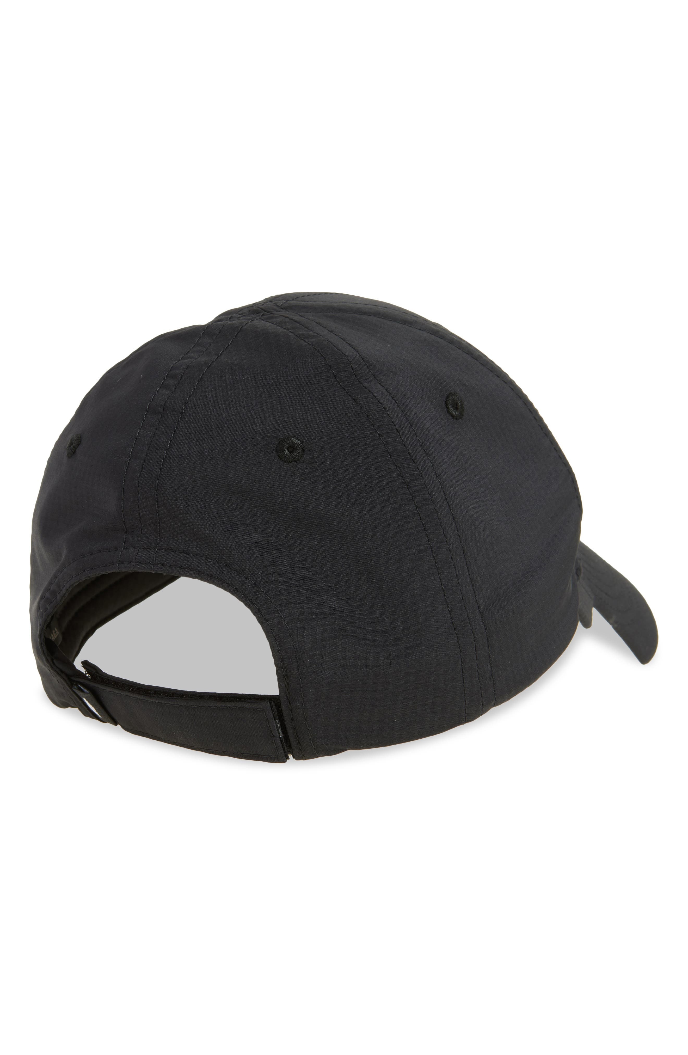 Balenciaga Logo Embroidered Adjustable Baseball Cap in 1090 Black/White at Nordstrom - 2