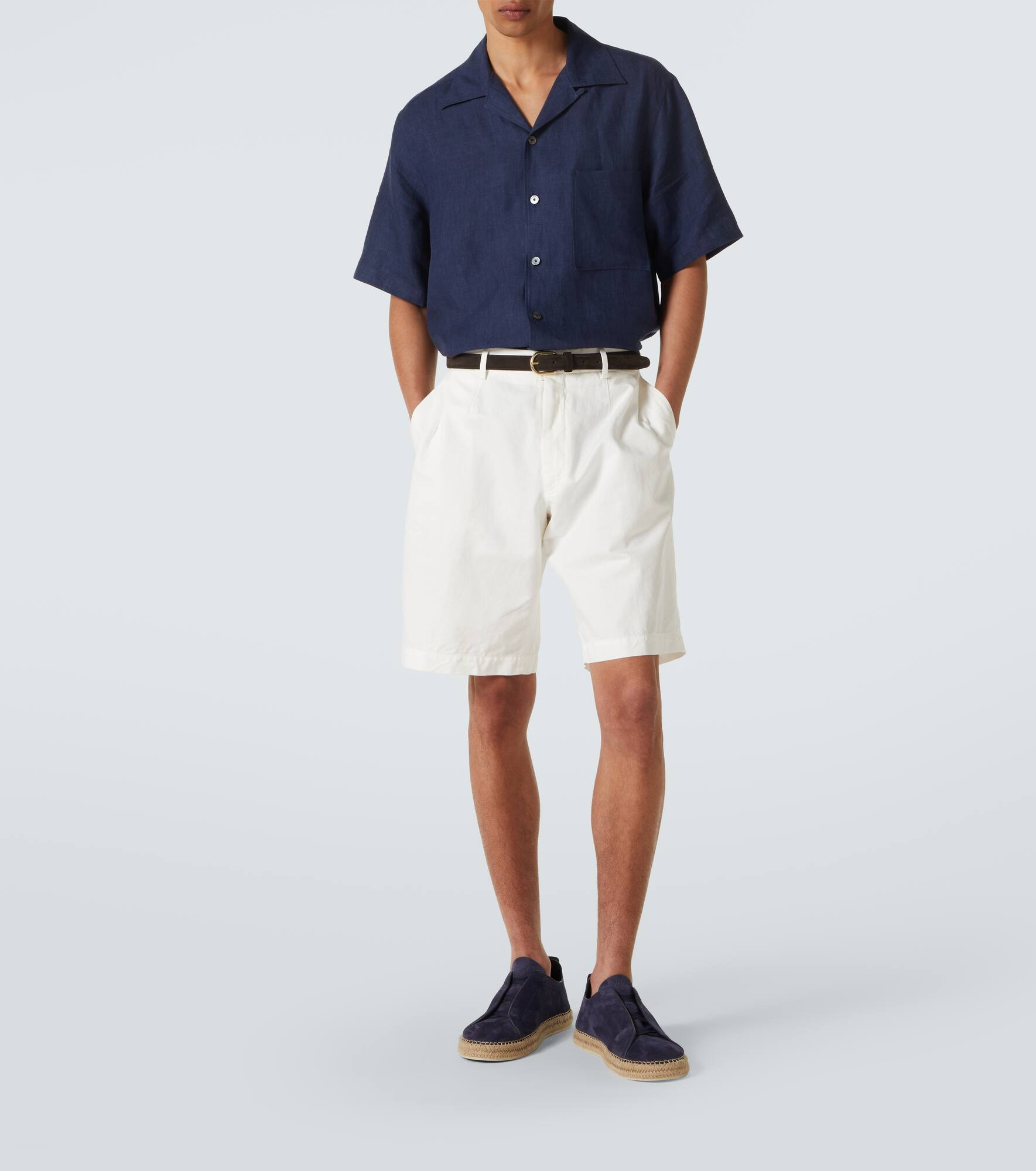 Triple Stitch suede espadrilles - 2