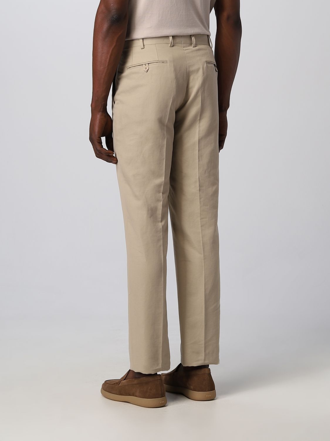 Brioni linen and cotton pants - 3