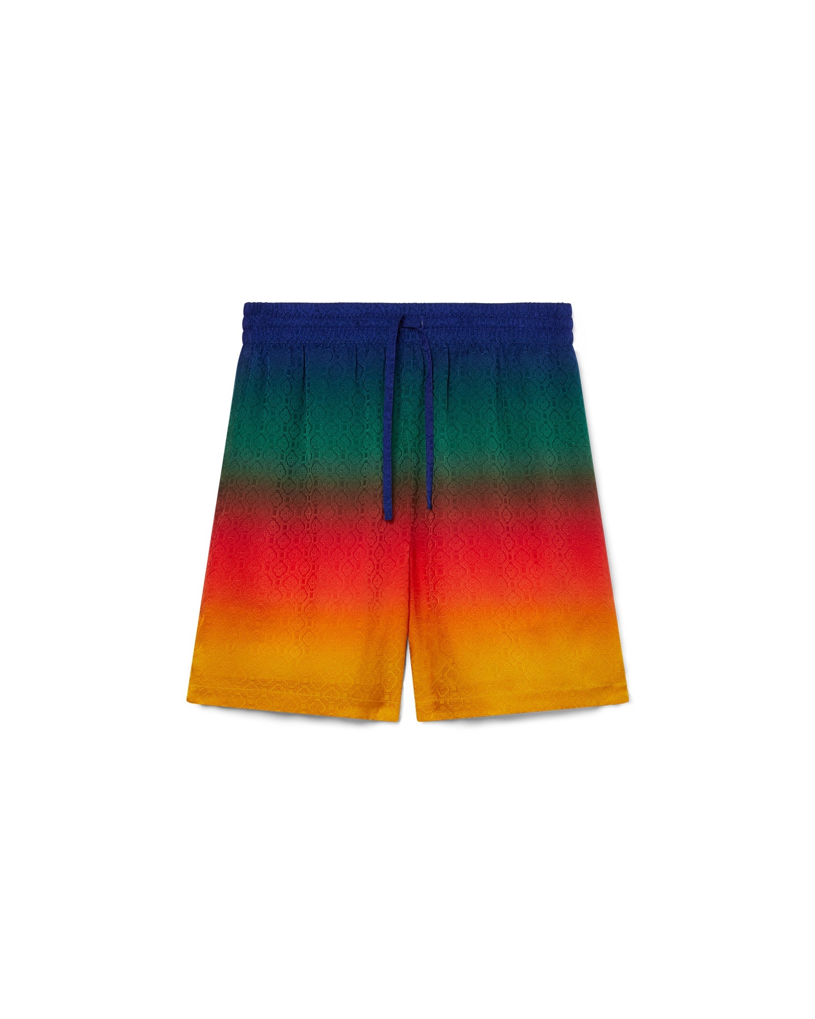 Peace Gradient Silk Shorts - 1