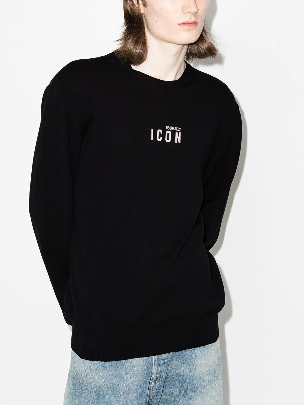 Icon-print sweatshirt - 2