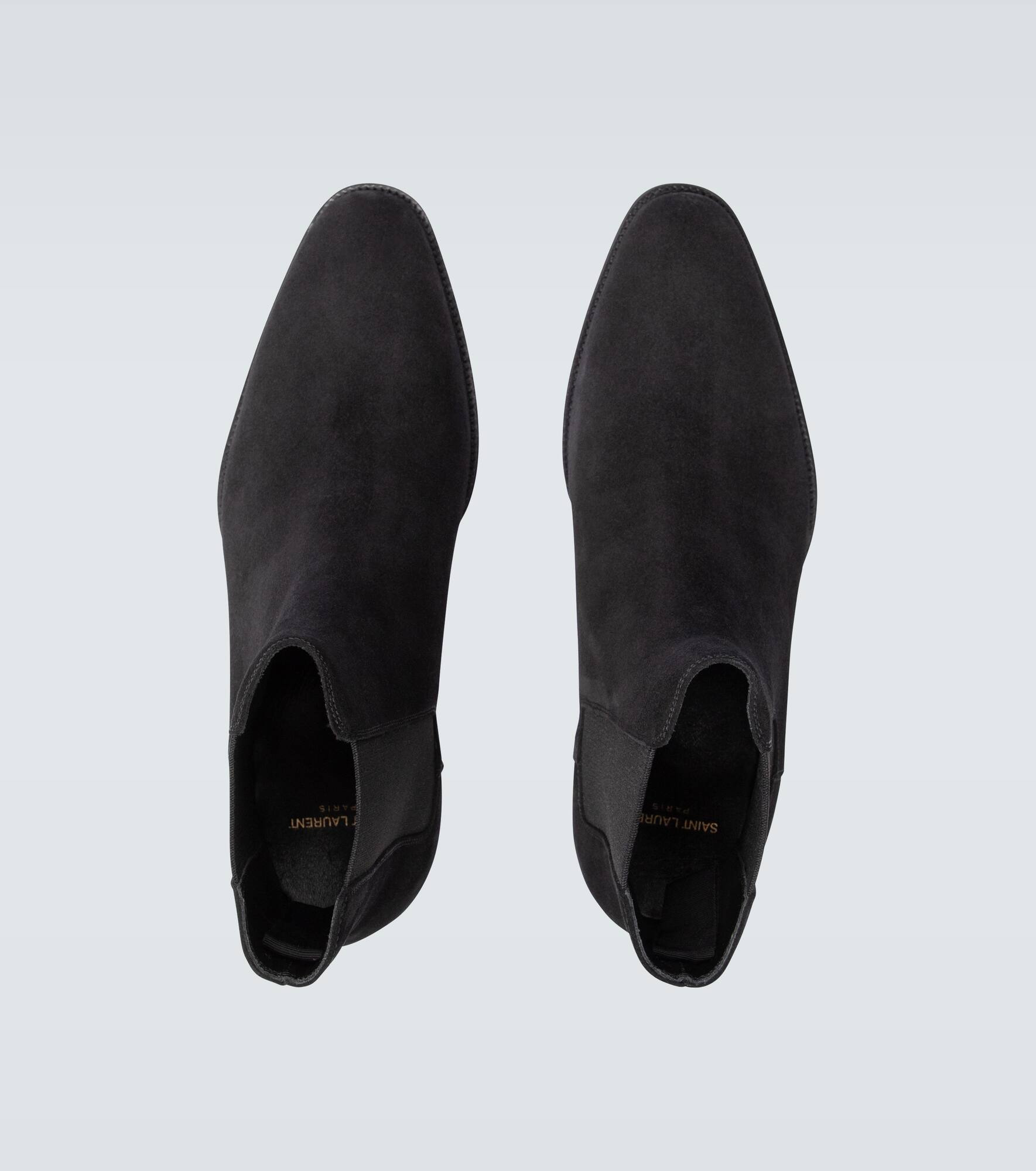 Wyatt suede Chelsea boots - 4