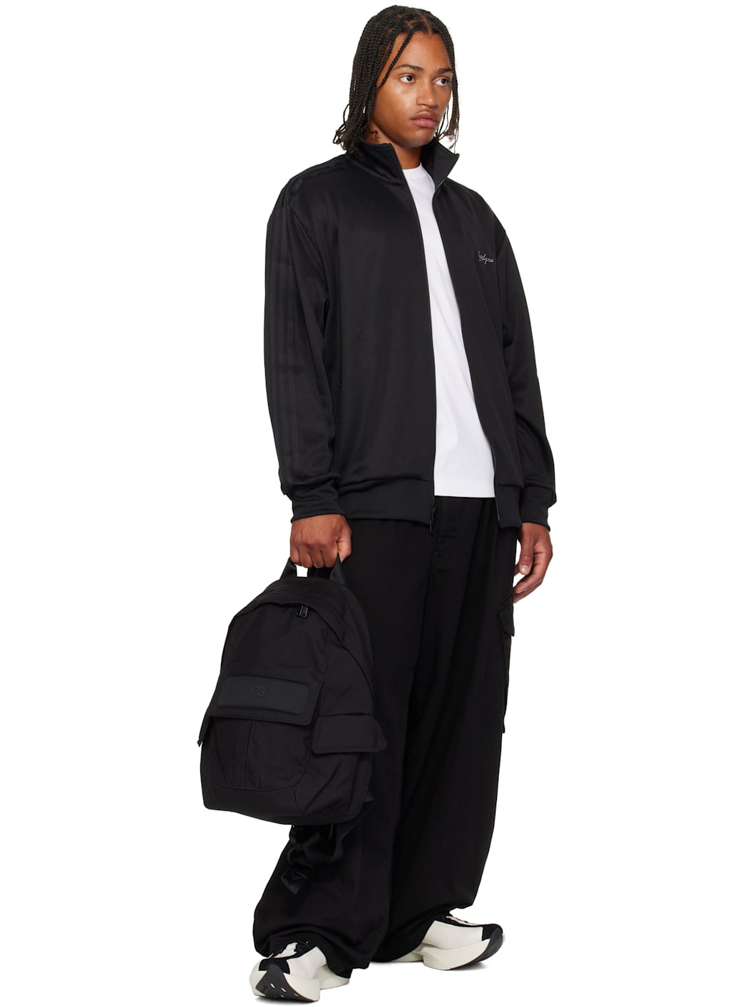Black 'Y-3' Small Backpack - 4