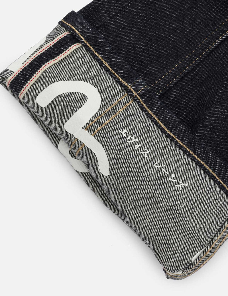 Brushstroke Seagull Print Straight Fit Jeans 12