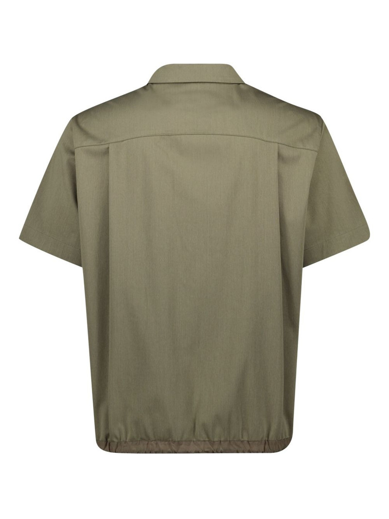 sacai jersey polo shirt outlook