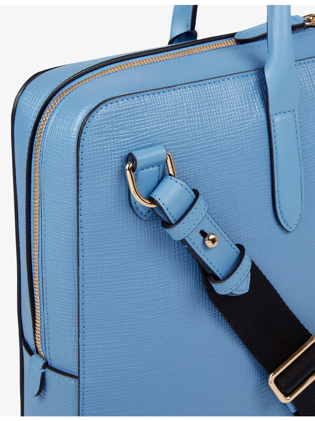 Panama Slim Leather Briefcase - 4
