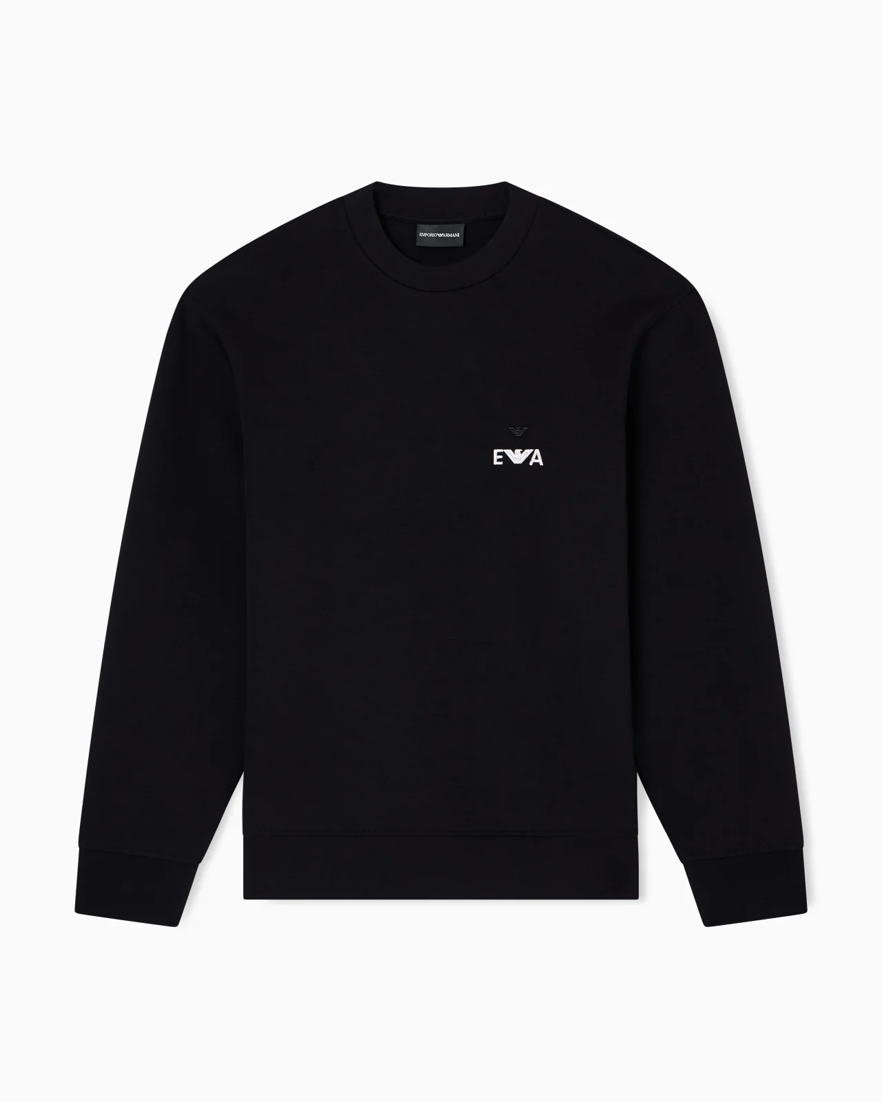 ASV JERSEY SWEATSHIRT WITH SUPER-EMBOSSED EA EMBROIDERY - 1