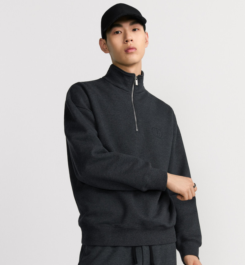 CD Icon Half-Zip Sweatshirt 2