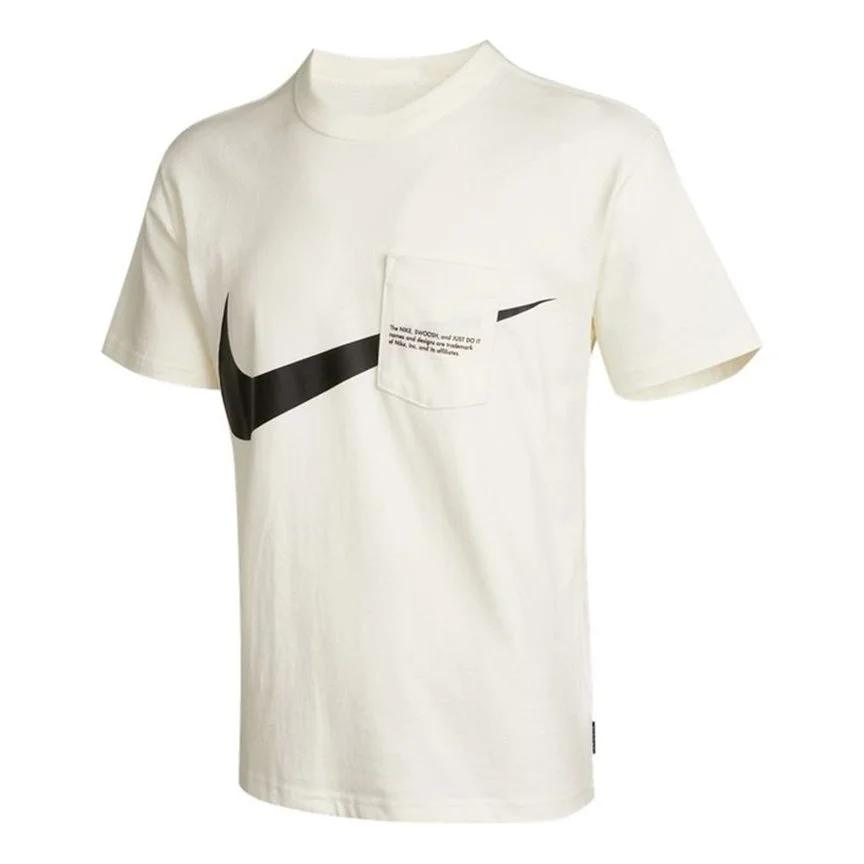 Nike AS Men's Nike Sportswear SWSH POCKET SS Tee Sail DJ6297-110 - 1