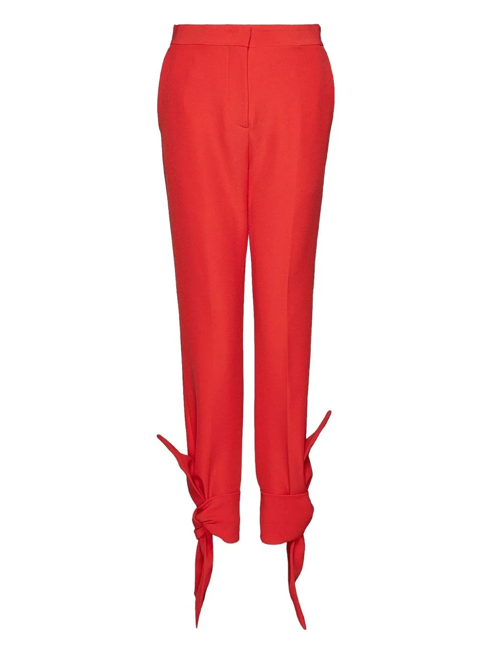 knot-detail trousers - 1