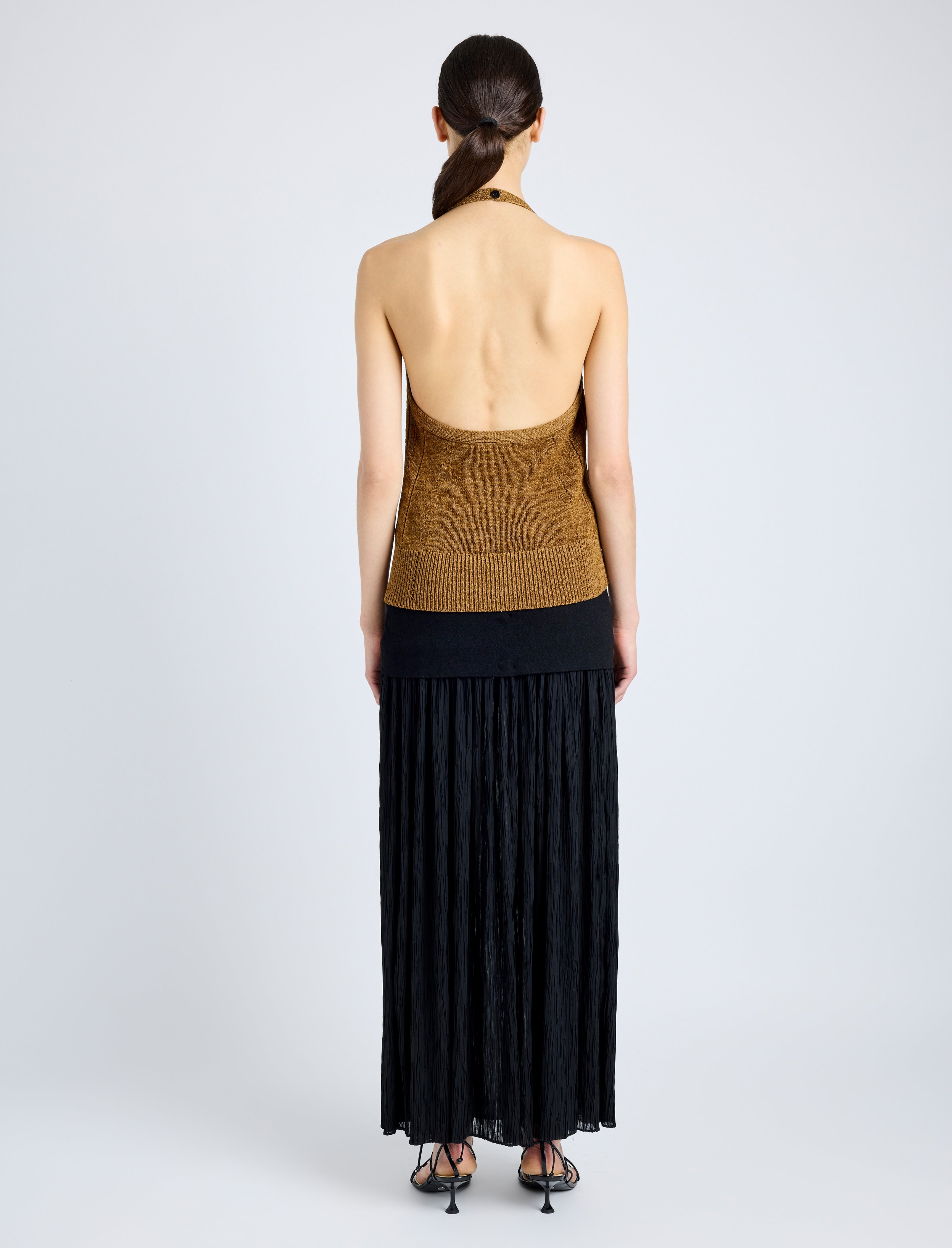 Leona Top in Viscose Ribbon Knit - 5