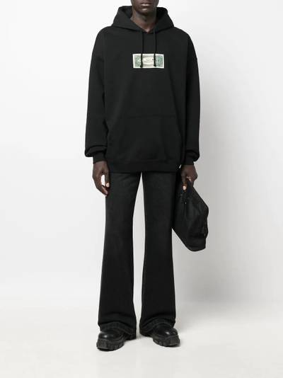 VETEMENTS graphic print hoodie outlook