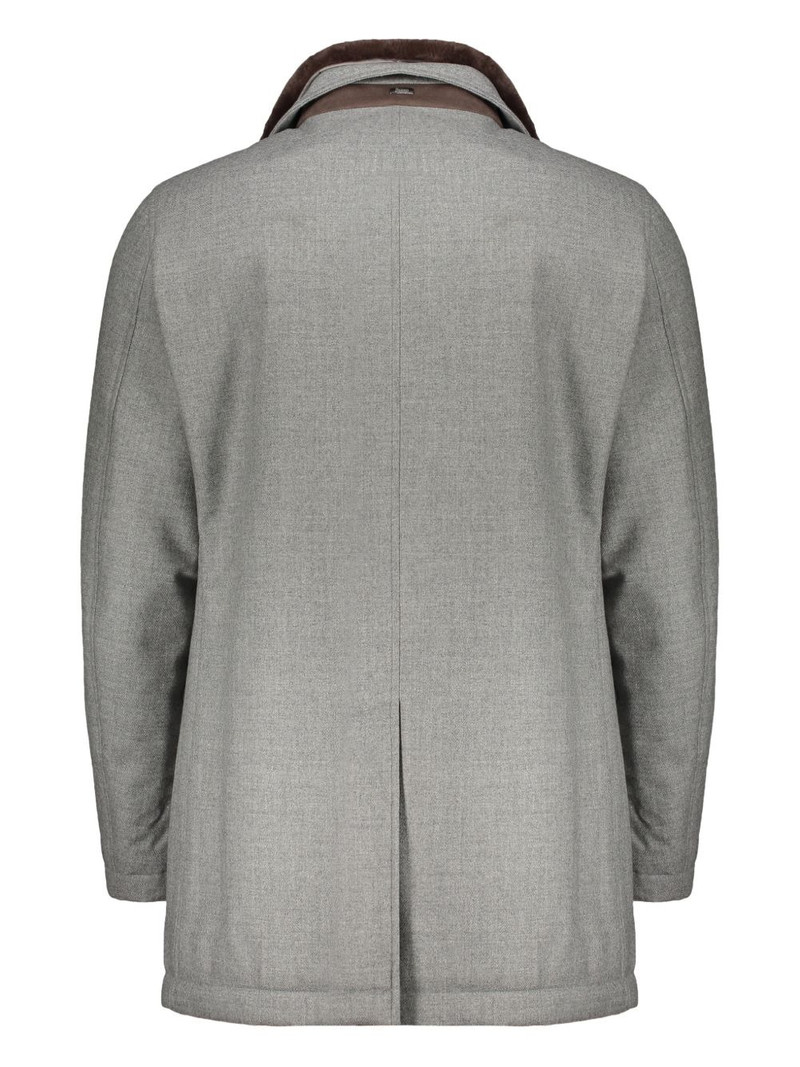 Herno double-breasted jacket outlook