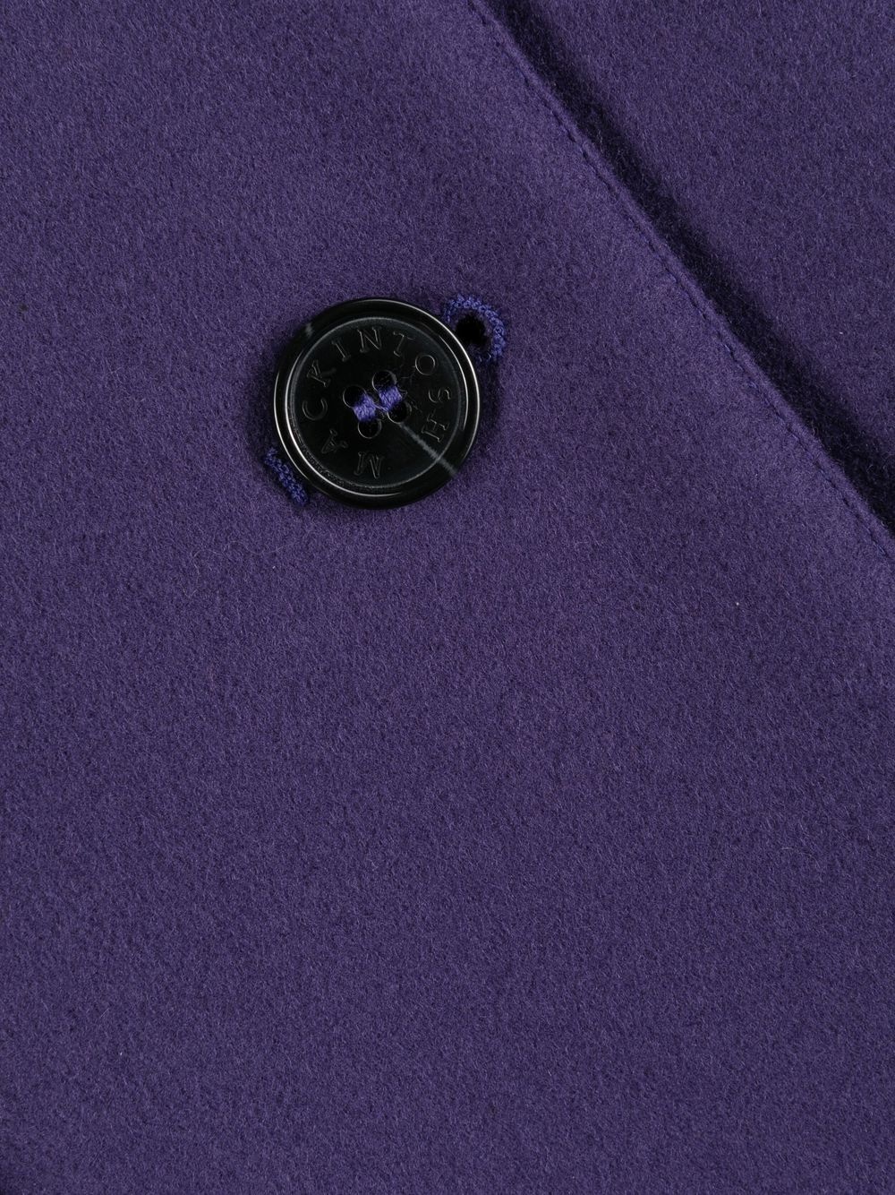 HUMBIE Purple Wool Overcoat - 6