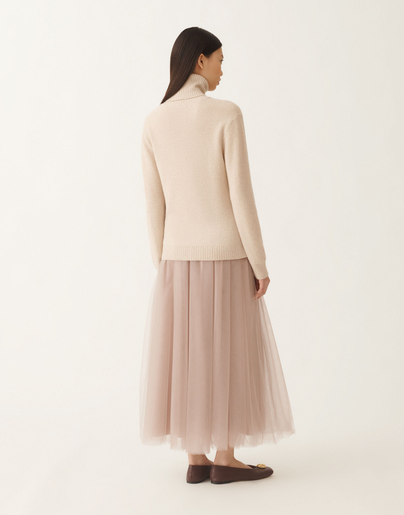 Wool and silk sweater with sequins 4
