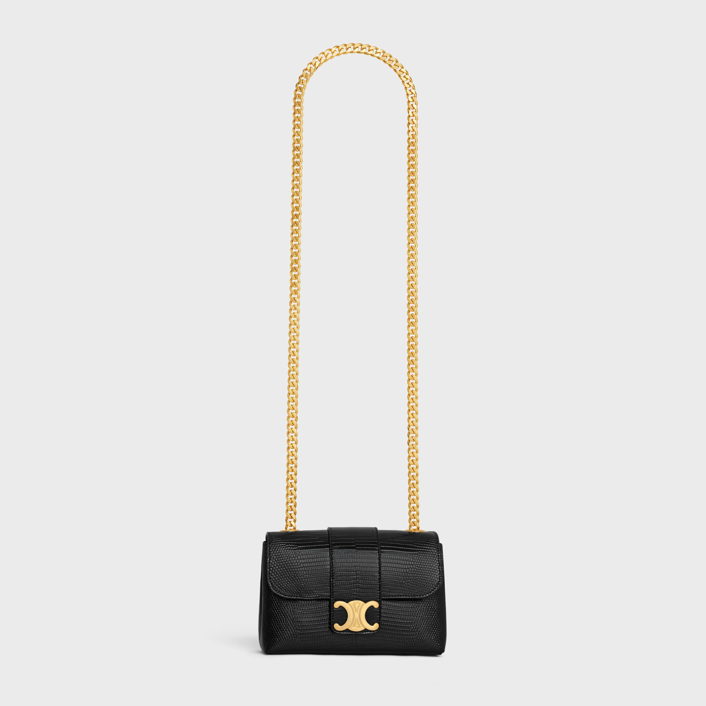MINI CELINE VICTOIRE in lizard - 6